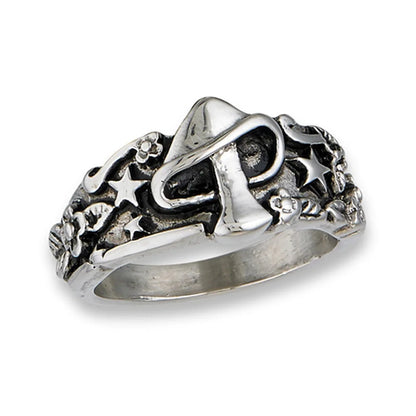 Europe Retro Mushrooms, Stars, Leaves  Rings in Europe and America  Personalized Men's Jewelry  Punk Style  Gothic Style